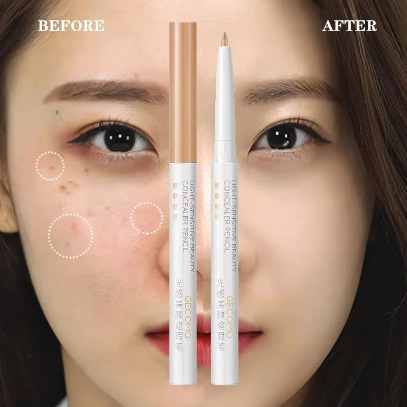 Lying Silkworm Full Cover Concealer Cover Stick Pencil Conceal Spot Blemish Foundation Waterproof Eyebrow Lip Contouring Makeup