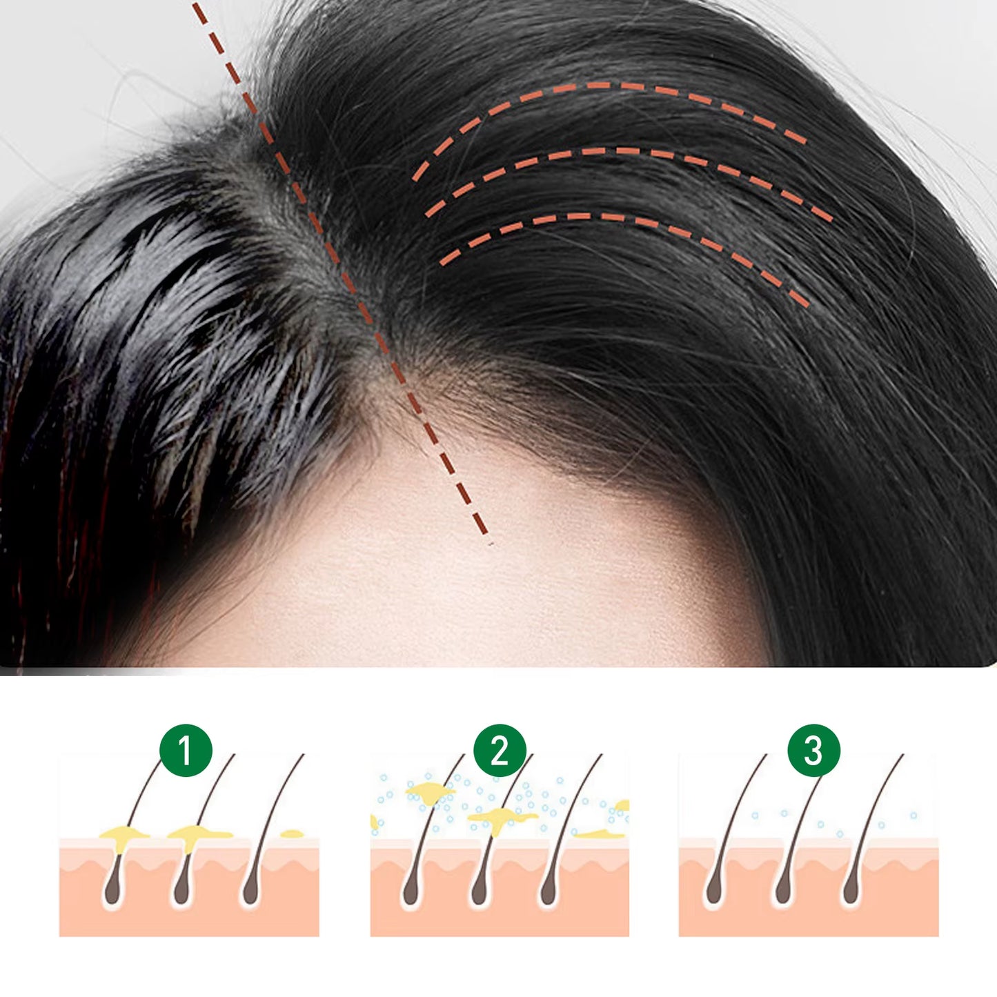 Fluffy Hair Spray Air-Feeling Oil Control No-Wash Quick-Drying Thickening Non-Greasy Moisturizing Volumizing Styling Hair Spray