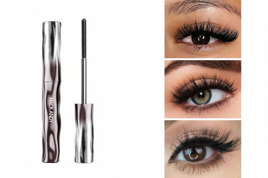 Waterproof 3D Lengthening Mascara Black Eyelash Extension Eye Lashs Brush Long-Wearing Silk Mascara Cosmetics Gift