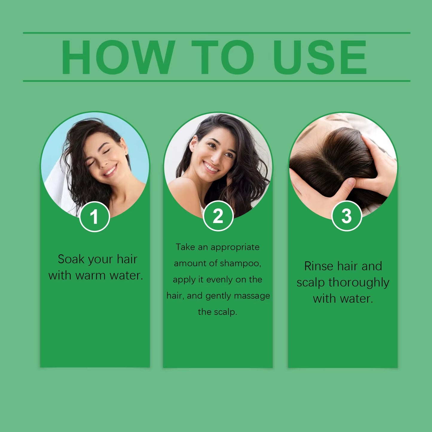 Batana Rosemary Shampoo Cleaning Scalp anti Dandruff Oil Control Refreshing Hair Shampoo anti Loss Restore Damaged Hair Care