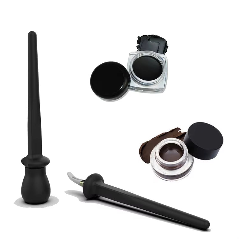 Easy No-Skip Eyeliner Tool for Long Lasting Liquid Eyeliner Silicone Eyeliner Brush Pen for Different Eye Makeup Style Tool