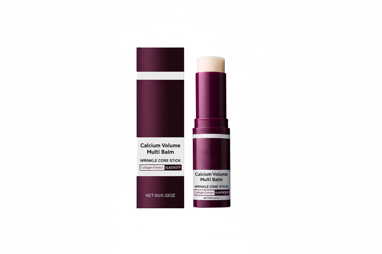 Calcium Volume Multi Balm Hydrating anti Aging Fade Fine Lines Firming Skin Brightening Nourishing Collagen Moisturing Stick