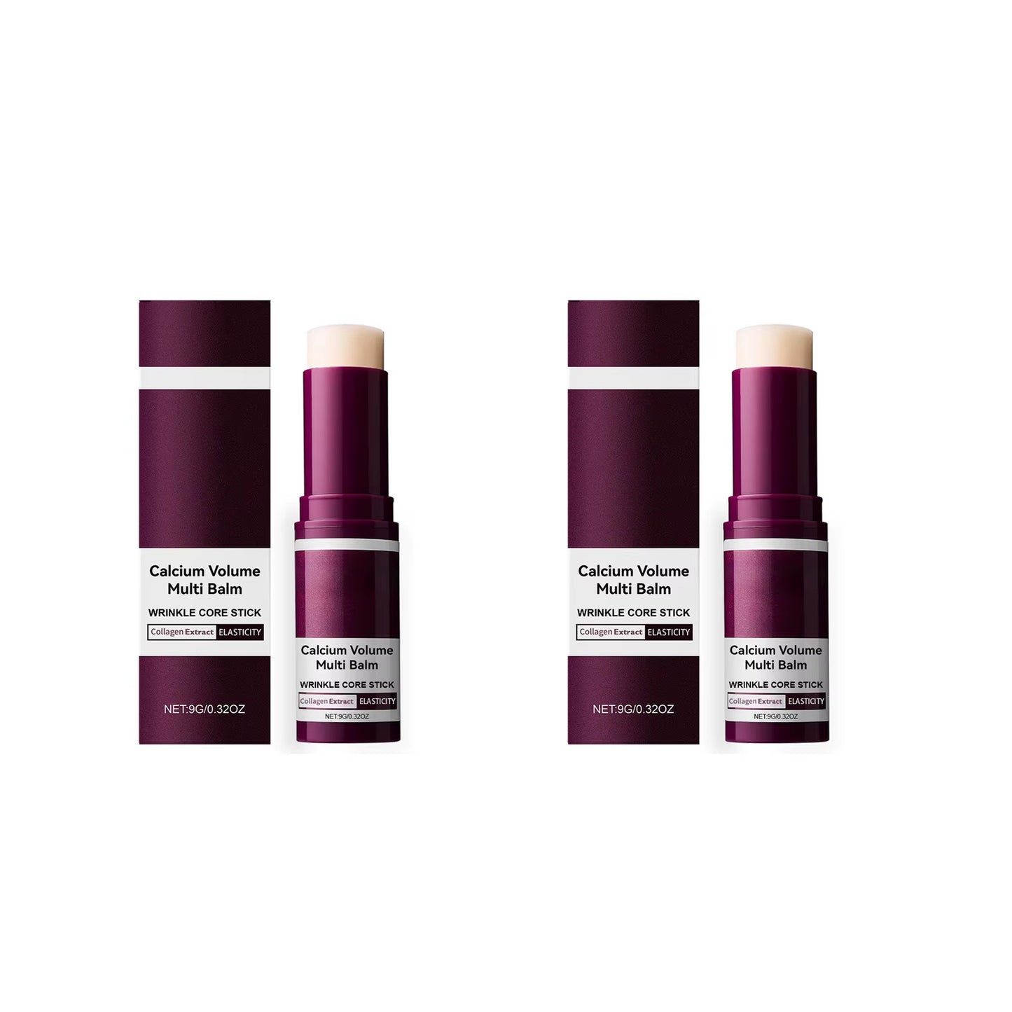 Calcium Volume Multi Balm Hydrating anti Aging Fade Fine Lines Firming Skin Brightening Nourishing Collagen Moisturing Stick